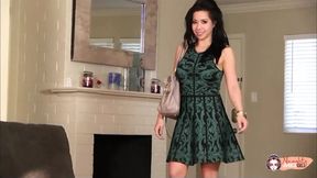 Kimy Lee Gets Banged After a Long Day at Work in the Living Room