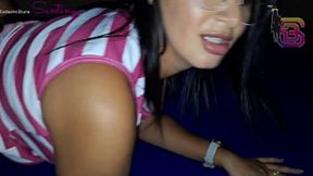 Wife experiences group sex at the swingers club