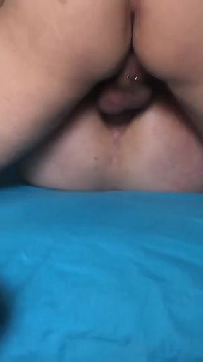 White Ass Gets Plowed by Huge Latin Uncut Cock