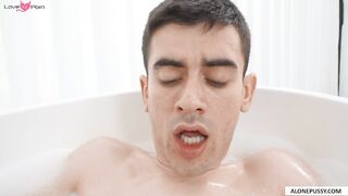 Seductive Allie - Teasing Blonde Babe Gets Fucked Hard And Creampied