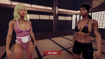 Faye vs. Dela (Naked Fighter 3D)