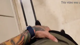 Curious Gym Buddy Gets Bareback Anal from Interracial Partner