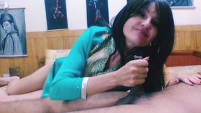 Beautiful Naked Girl Goes Down on Stepbrothers Cock