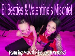 Bi Besties & Valentine's Mischief:
When a Secret Fantasy Becomes a Surprise