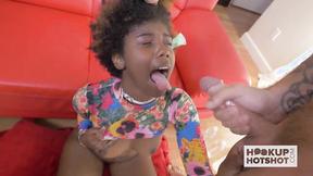 ”Hot Black  fucked Roughat Hookup Sexy Shot”