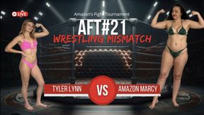 AFT# 21 - Tyler Lynn VS Amazon Marcy: Wrestling Mismatch - Amazon’s Fight Tournament