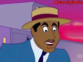 Animan Homo Ebony Dudes with Large Breasts Having Sex