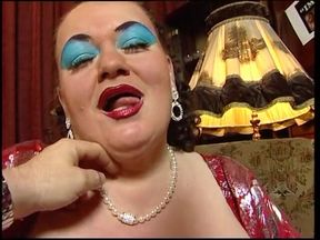 Naughty bbw is having a fun at the casting