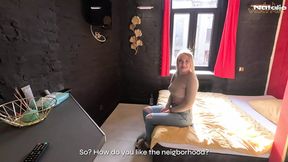 New neighbor gets oral&#x1F61C; from eager teen