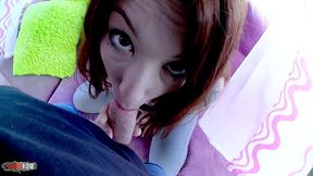 anal fuck with hot redhead joana rios in super sexy tight leggings