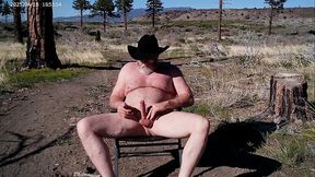 Leaking cum at camp.