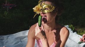 Selena Picnic and Playful Cucumber