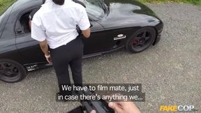 Fake Cop - Lets Fuck the Cops Threesiome POV