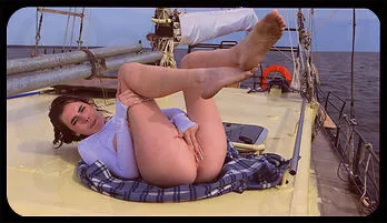 Seductive Brunette Darcy Dark's Glamorous Pleasure at Sea