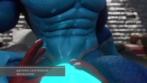 Druth deepthroat furry hyper gay blowjob size difference