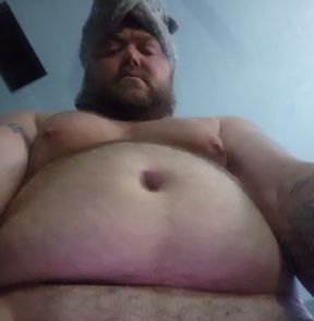 Deep throating purple dildo. Then fucking it.