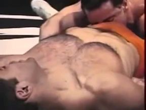 Wrestling with blowjob
