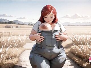 big beautiful woman farm gal gets screwed by everybody [Trailer] (AI generated)