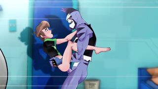 Rook as Fistrook pounding with his heterosexual accomplice Ben - Parody animations fill