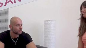 ”Casting of a muscular guy”