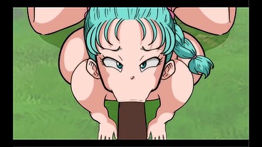 Bulma BALLS [ DRAGON BALL HENTAI Game ] Ep.3 never ending BBC BLOWBANG !