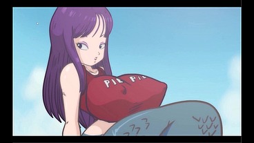 Bulma BALLS [ DRAGON BALL HENTAI Game ] Ep.3 never ending BBC BLOWBANG !
