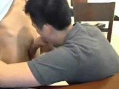 Straight Chinese Friends Going Gay On Webcam