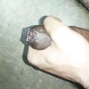 My Desi Big Cock Closeup Cumshot