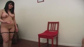 Hot Asian Goddess Ballbusting BDSM: Kicks Dominant BF Balls Before Tit Cum Reward