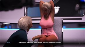 Kai Sucking And Giving Blowjob To Horny Shemale Nyxi Huge Cock