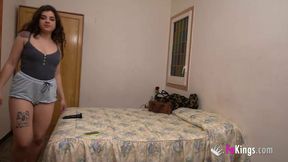 When no one is around to fuck, Chiki calls her neighbor!