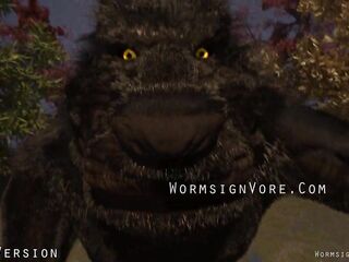 Werewolf Devours Playboy Bunny