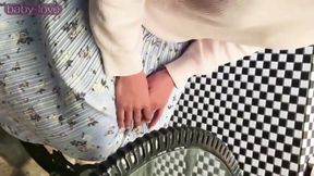 Private Shoot with a Classy Married Beauty Outdoor Play and a Creampie From Behind