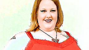 ”Thick Brunette Sizes Up the Prick”