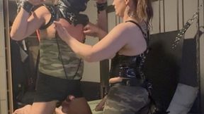 full movie submissive slave training cbt trampling whipping anal nipple play female domination