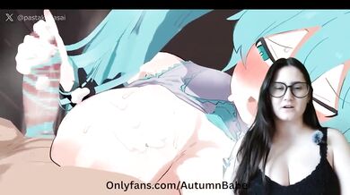 Reacting to Hentai and gushing on those huge boobs