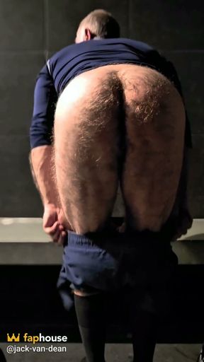 Feet and Socks on Hairy Bear