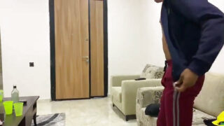 Pipe, couple, noir, branlette, pipes, bareback, pipe amateur, bites, masqué – vidéo maison d'amateurs gays, BBC se faisant baiser analement à cru