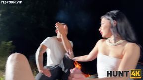 Chloe Heart Picnic At Hanging Cock