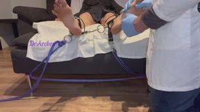 Evil Doctor Gives DrArches a Feet Tickling Procedure