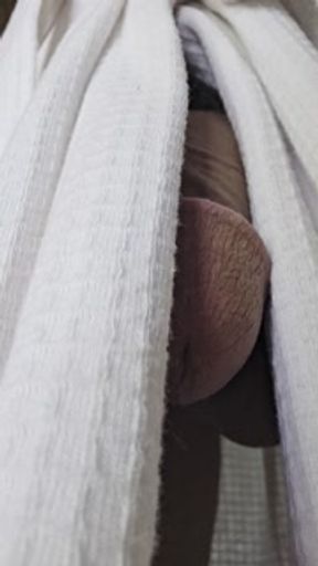 Swinging My Big Fat Hairy Soft Cock In Your Face
