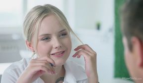 wow girls - tatted up blondie - emily cutie - 720p