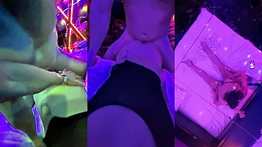 Homewife Cuckold missionary with friend without a condom