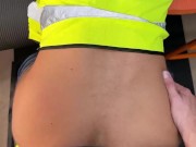 Construction creampie
