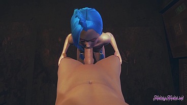 League of Legends Hentai - Jinx Part 3 (Uncensored) - Japanese Asian Manga anime game Porn