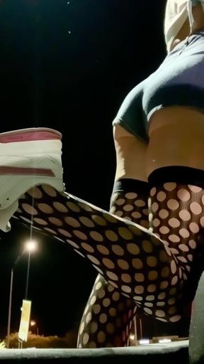 Truck Stop Stockings Slut Sissy