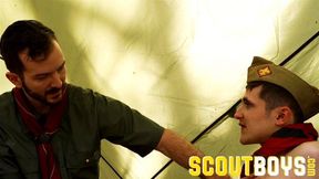 ScoutBoys Kinky hung scout leader bangs smooth hard