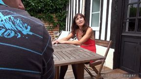 THE MARRIED HOUSEWIFE IS BACK TO FUCK 2 COCKS IN FRONT OF HER HUSBAND
