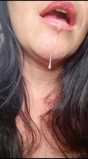 Horny Greedy Slut Finally Wants a Cock in Her Mouth Again