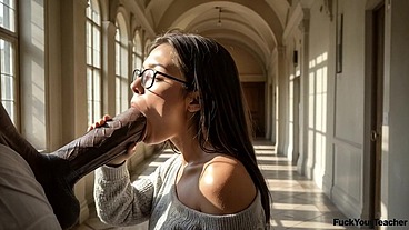 My Chinese teacher wanted to feel my dick inside her(AI Generated)
